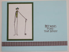 Blue Green Golfer