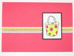 Red Lime Summer Bag