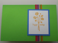 Green Petite Flowers